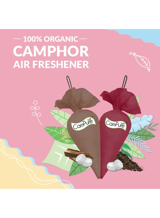 Mangalam Campure Campure Camphor Cone (Oudh and Musk) Pack Of 2 - Room, Car and Air Freshener & Mosquito Repellent - Image 4