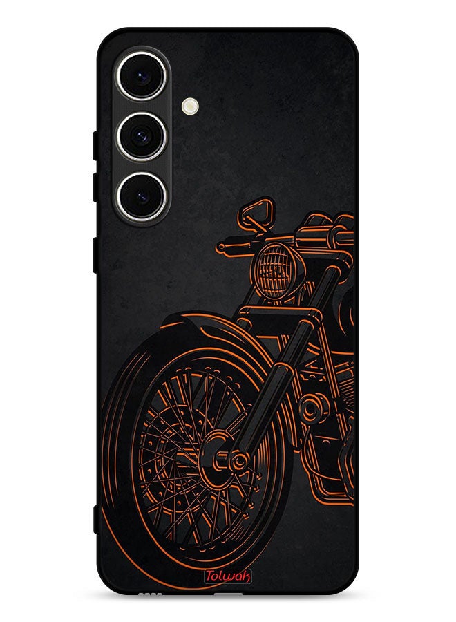 Tolwak Samsung Galaxy S24 FE 5G Protective Case Cover Vintage Bike - Image 1