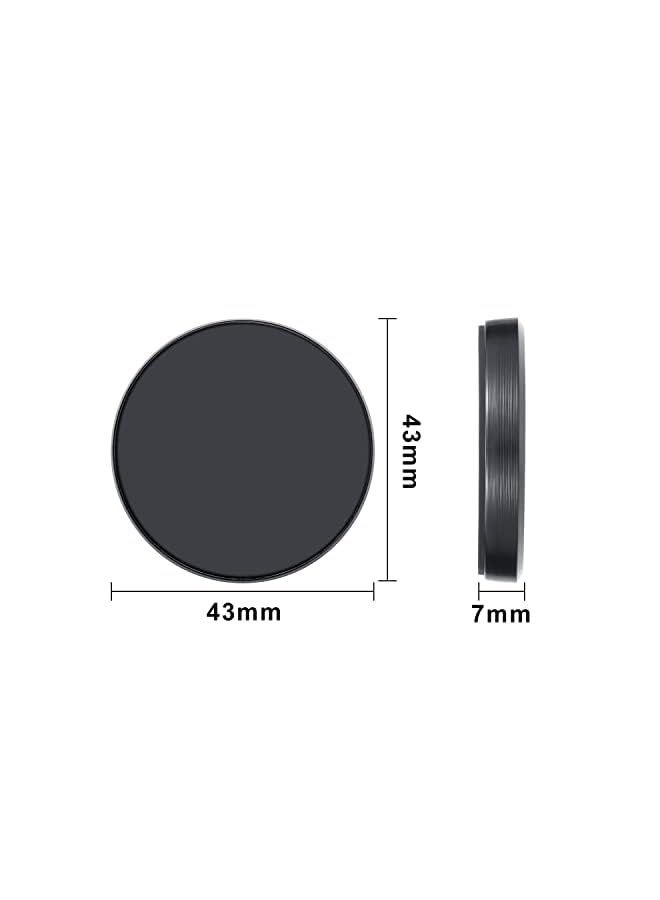 Zaboon حامل الهاتف، 4 قطع من حامل الهاتف المغناطيسي العالمي للسيارة للوحة القيادة حامل الهاتف المغناطيسي للسيارة مع لوحات معدنية وملصق لاصق لهاتف Iphone 13/14/Pro/Pro Max Huawei Samsung الذكي - Image 2