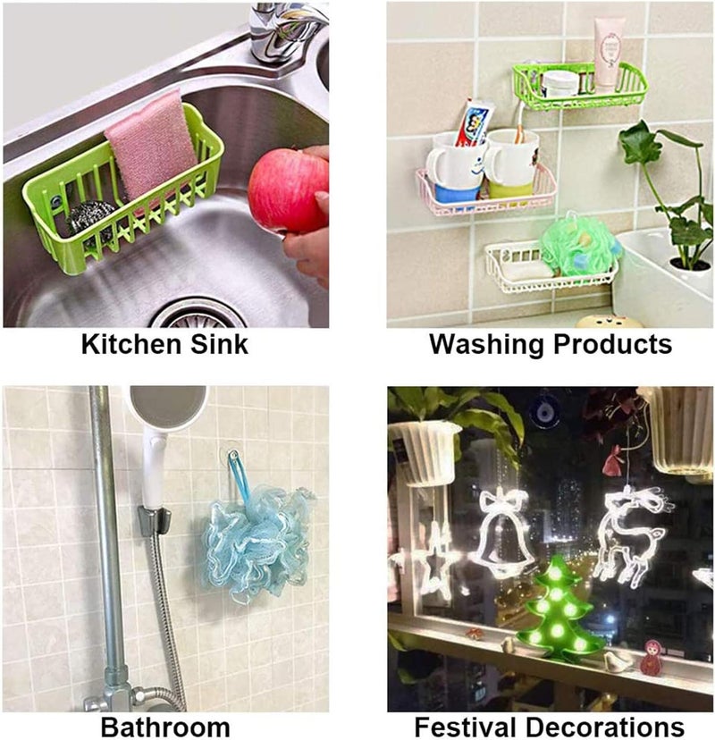 SWIUKPHE 10 Pcs Suction Cup Hooks, Removable Waterproof Stronge Powerful, 22MM Mini Suction Cups Clear Professional PVC Plastic Sucker Pads for Decoration Wall Home Bathroom and Kitchen, Car - Image 4
