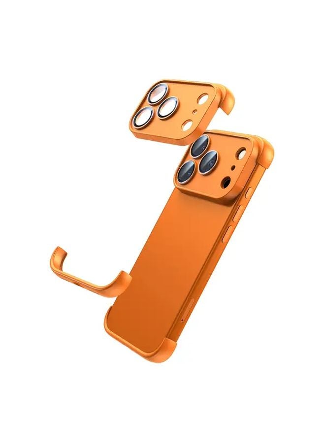 Orange Camera Lens Protector Cover for iPhone 17 Pro Max Phone Protection - Image 1