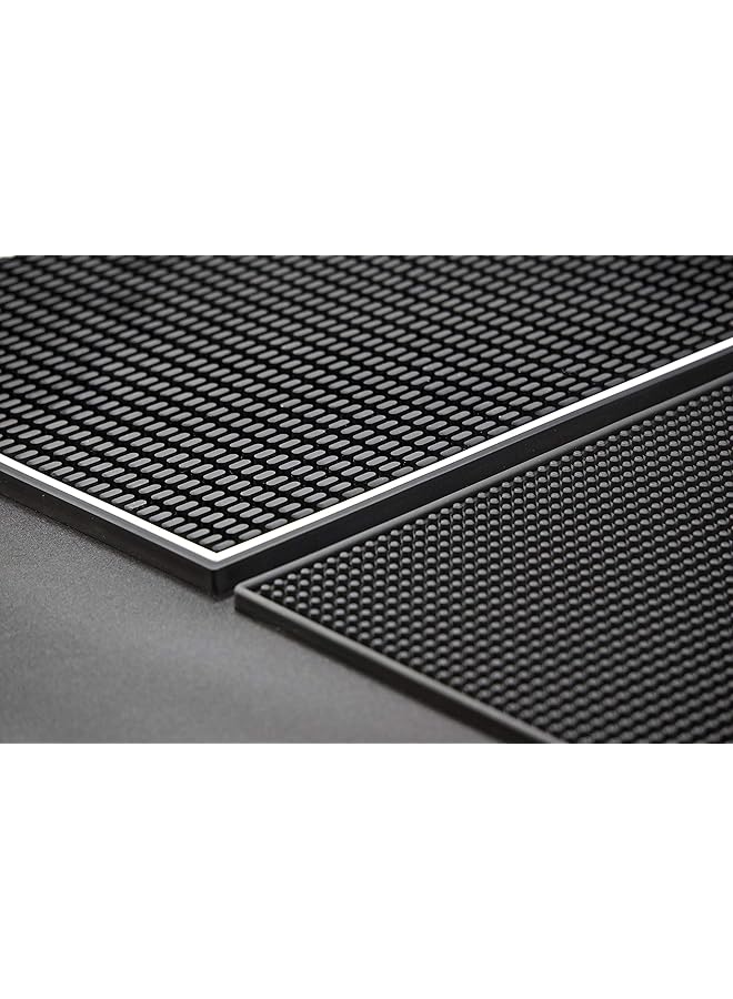 إيروريكس عبوتان من بساط بار بسمك 45 سم × 30 سم × 8 سم، بساط بار متين وأنيق لمنع الانسكابات. بساط خدمة غير قابل للانزلاق وغير سام لأماكن تقديم الشاي والمطاعم والقهوة وأسطح العمل - Image 5