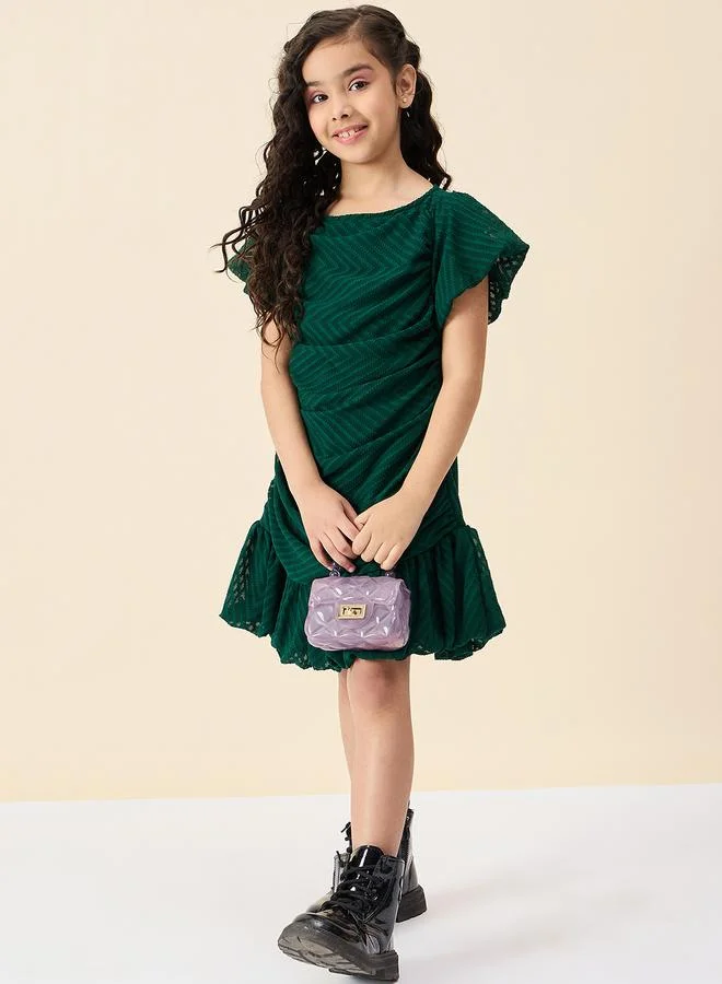 ستايلو بج فستان بأكمام منفوخة للبنات