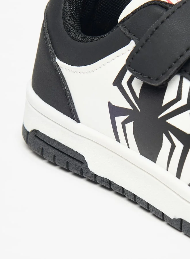 مارفل Marvel Spider-Man Print Sneakers with Hook and Loop Closure