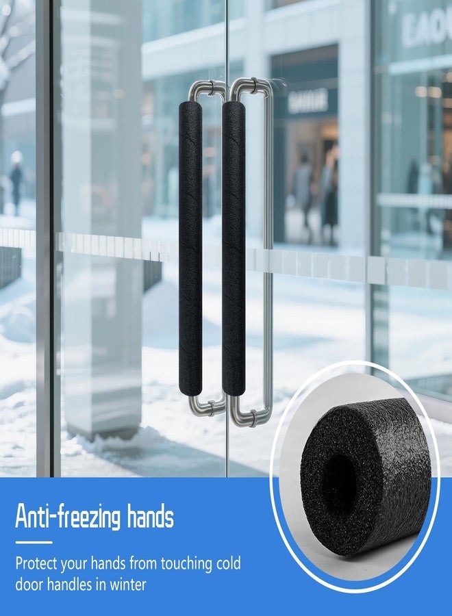 ATROPOS Foam Pipe Insulation Tubes, 10 Pack Spiral Foam Covers, 15.7Inch Cuttable Grip Wrap for Winter Pipe Insulation, Summer Anti-Scald Protection, Swimming Pool Rails, Stair Railings, Gym Equipment - Image 4