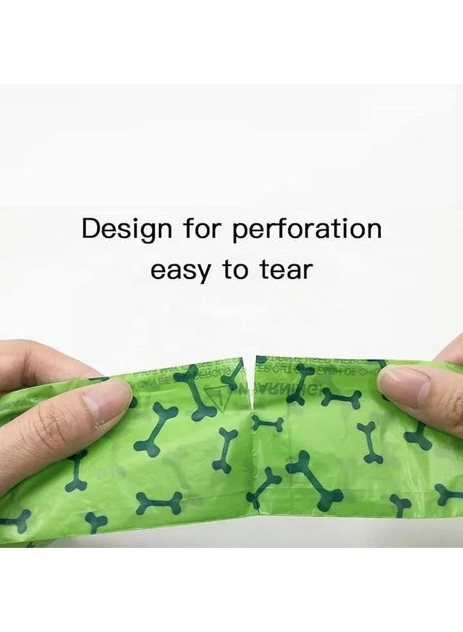 أكياس فضلات الحيوانات الأليفة سميكة للغاية وقوية ومقاومة للتسرب من البلاستيك لالتقاط النفايات القابلة للتحلل البيولوجي، 5 لفات في عبوة واحدة، أكياس فضلات الكلاب - متعددة الألوان (75 كيس فضلات) - Image 4