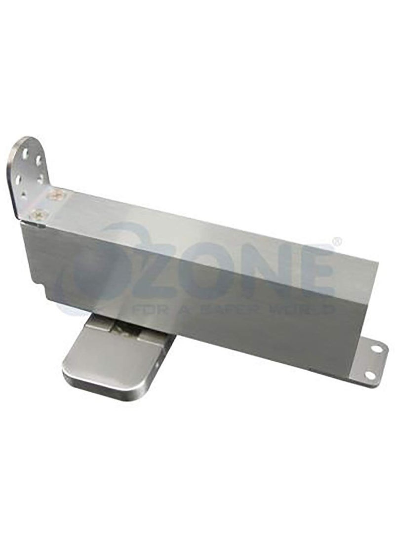 أوزون زنبرك أرضيات فولاذي من أوزون OCFH-W-100 للأبواب الخشبية (فضي) - Image 1