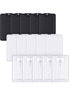Patelai Patelai 20 ml Perfume Spray Bottles Cardcase like Plastic Refillable Fine Mist Spray Dispenser Portable Moisturizing Sprayer Box Empty Travel Bottle for Makeup Cosmetic Essential Oil(30 Pcs) 