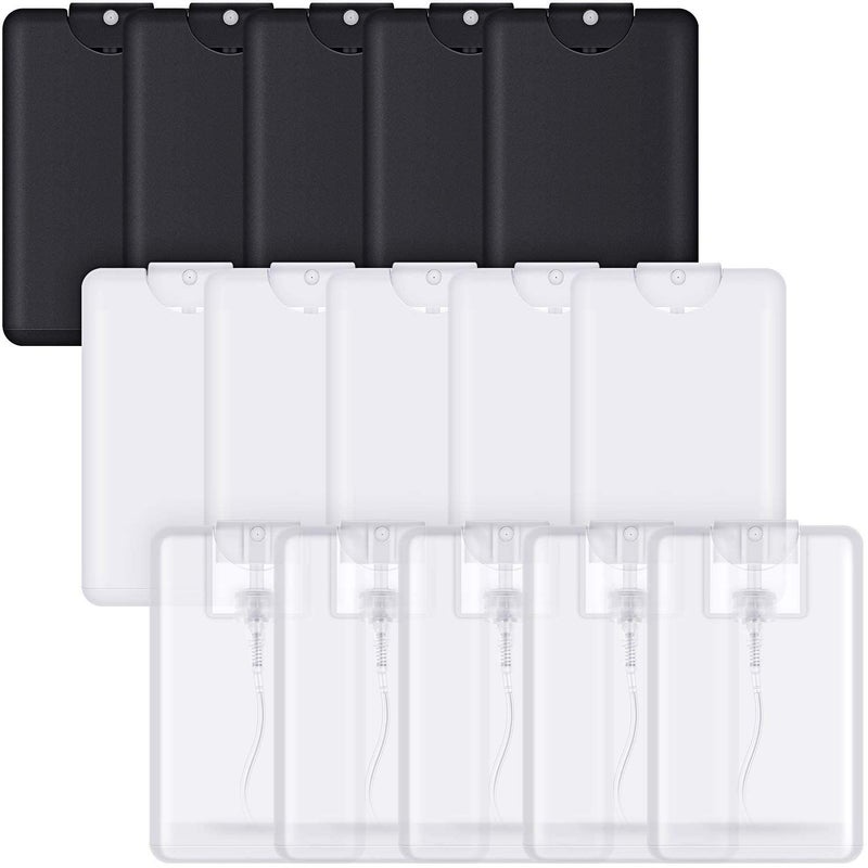 Patelai 30 Pcs 20 ml Perfume Spray Bottles Cardcase Like Plastic Refillable Fine Mist Spray Dispenser Portable Moisturizing Sprayer Box Empty Travel Bottle for Makeup Cosmetic Essential Oil - Image 3