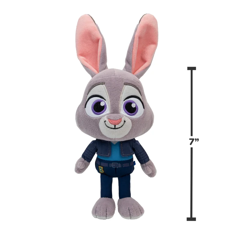 ديزني Zootropolis 2 Little Core Collectible Plush Toy - Judy Hopps | Zootopia 2 Mystery Tails Collection | Soft Toy | Gift for Kids and Collectors!