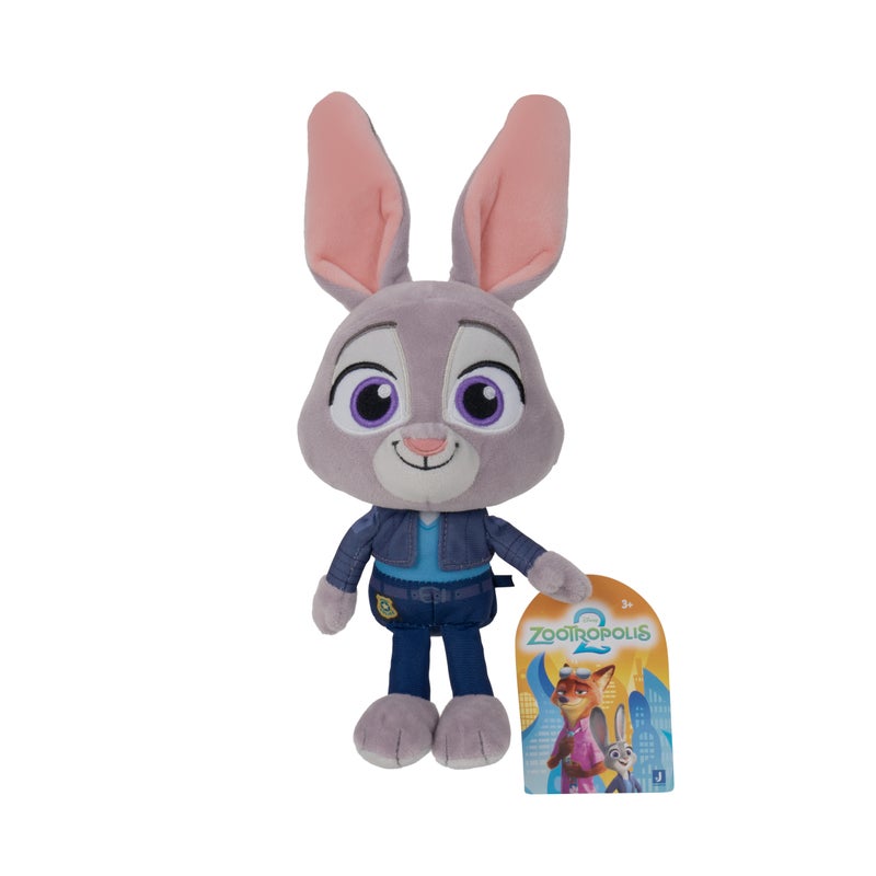Disney Zootropolis 2 Little Core Collectible Plush Toy - Judy Hopps | Zootopia 2 Mystery Tails Collection | Soft Toy | Gift for Kids and Collectors! - Image 1