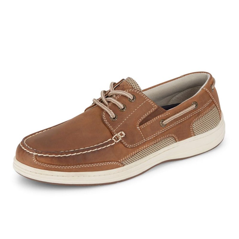 Dockers Men's Beacon Boat Shoe, Dark Tan, 10 Wide - Image 1