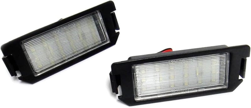 Wivplex 2x LED License Plate Light for Various Car Models - Image 1