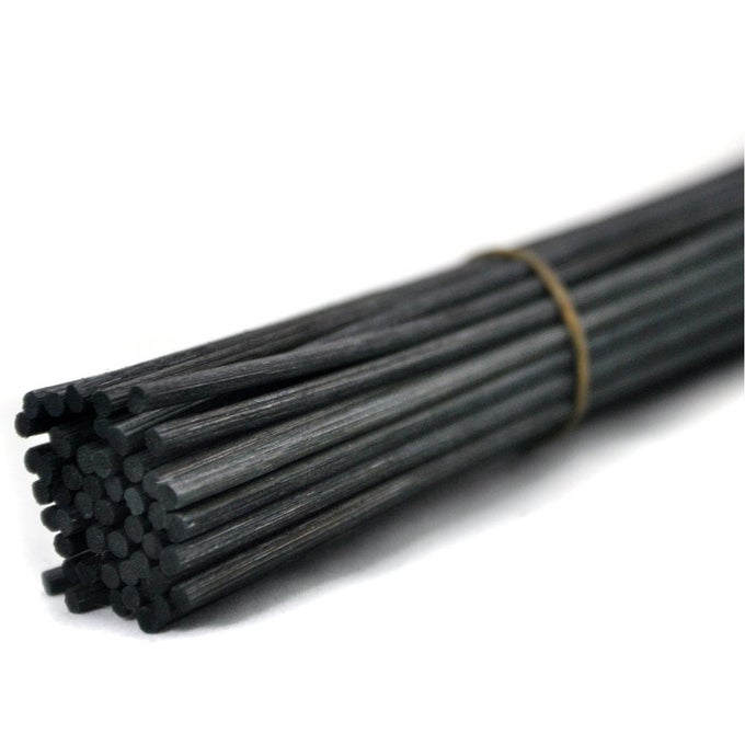 50PCS COLORING RATTAN REED DIFFUSER REPLACEMENT REFILL STICKS 12 X4MM BLACK