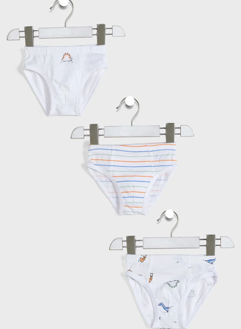 Ovs Infant 3 Pack Assorted Briefs