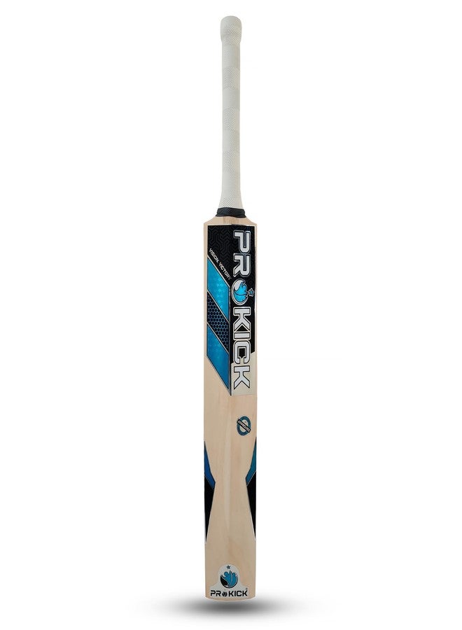 Prokick Instinct Kashmir Willow Cricket Bat (Suitable for Both Leather Ball and Tennis Ball, Playing Style : All-Round, Short Handle Mens) - Image 1