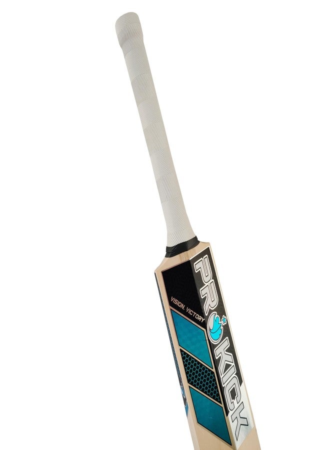 Prokick Instinct Kashmir Willow Cricket Bat (Suitable for Both Leather Ball and Tennis Ball, Playing Style : All-Round, Short Handle Mens) - Image 4
