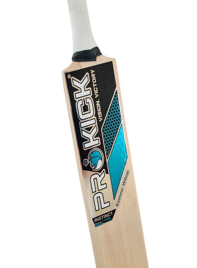 Prokick Instinct Kashmir Willow Cricket Bat (Suitable for Both Leather Ball and Tennis Ball, Playing Style : All-Round, Short Handle Mens) - Image 5
