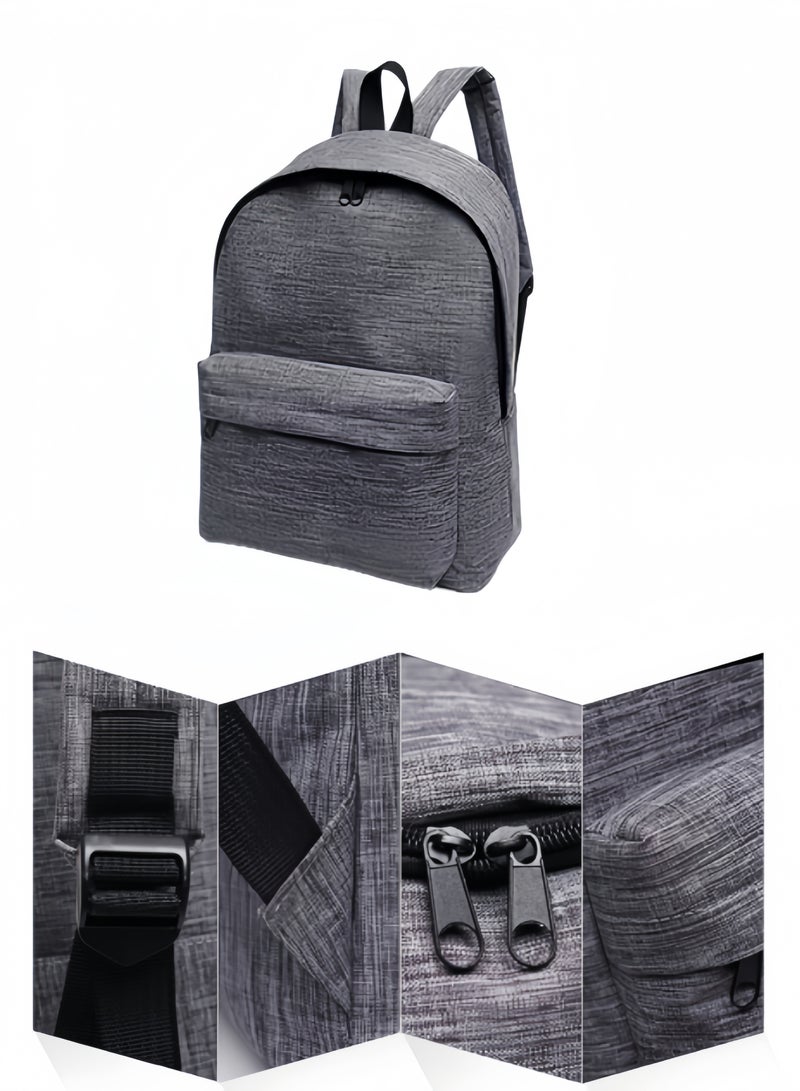 Fashion Backpack, Male Backpack, Laptop Backpack, Comfortable Airflow Back Design, Breathable and Adjustable Shoulder Straps, Fit on Luggage/Suitcas - Image 4