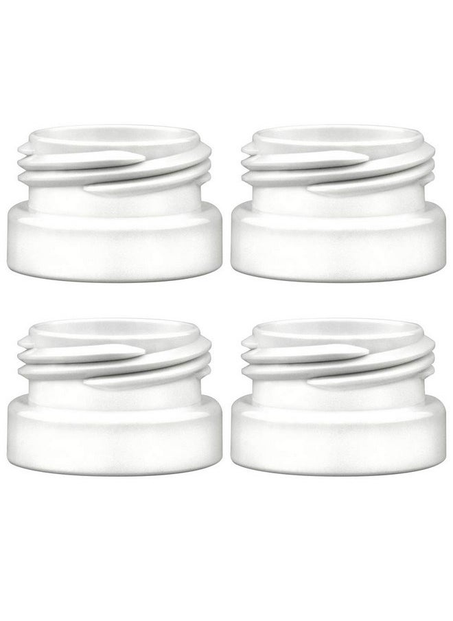 Maymom Maymom Bottle Thread Changer Compatible with Spectra 9 Plus Spectra S1 Spectra S2 Flange, Maymom Widemouth Flange, Avent Flange, Compatible with Lansinoh Bottle, Mam Bottle, Pigeon Bottle; 4pc/pk  - Image 1