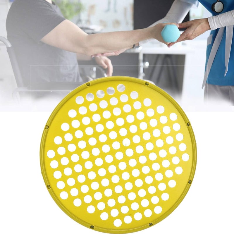 woobles Web Hand Therapy Device, Power Web Hand Therapy Web Colorful Hand Resistance Web Rehabilitation Resistance Power Web Finger Hand Wrist And Forearm Exerciser(Yellow) - Image 1