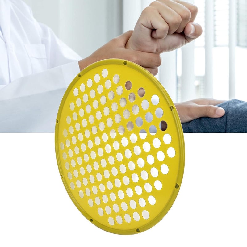 woobles Web Hand Therapy Device, Power Web Hand Therapy Web Colorful Hand Resistance Web Rehabilitation Resistance Power Web Finger Hand Wrist And Forearm Exerciser(Yellow) - Image 2