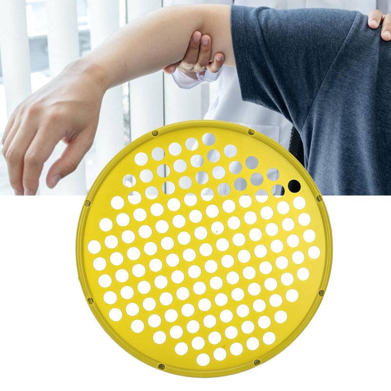 woobles Web Hand Therapy Device, Power Web Hand Therapy Web Colorful Hand Resistance Web Rehabilitation Resistance Power Web Finger Hand Wrist And Forearm Exerciser(Yellow) - Image 4