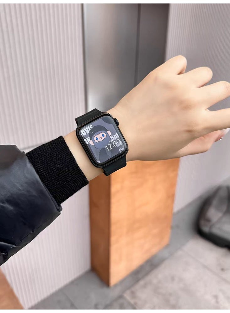 Watch Band Compatible for Apple Watch Series Band 38mm 40mm 41mm 42mm women, Genuine Leather Double Tour Designed Slim Replacement Strap for iWatch Series10 9 8 7 6 SE - Image 4