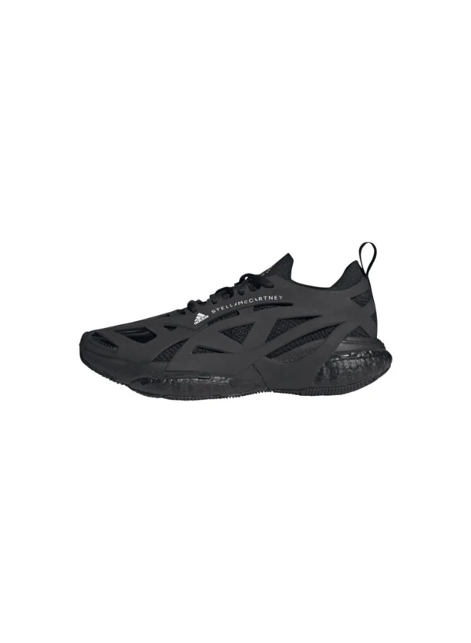 اديداس Adidas Asmc Solarglide Black Running Shoes For Women 3.5