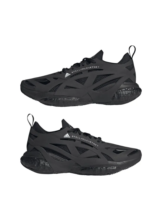 Adidas Asmc Solarglide Black Running Shoes For Women 3.5
