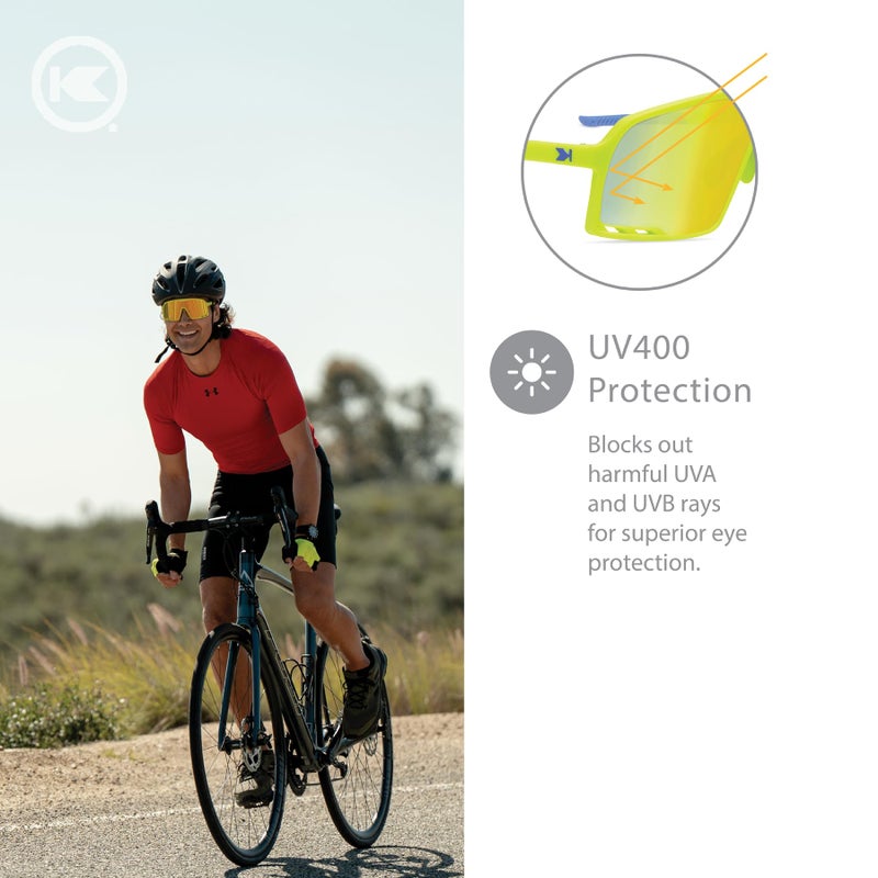 Knockaround Campeones Sport Sunglasses for Men & Women - Shield Sunglasses - UV400 Protection - Baseball, Cycling & Running - Image 3