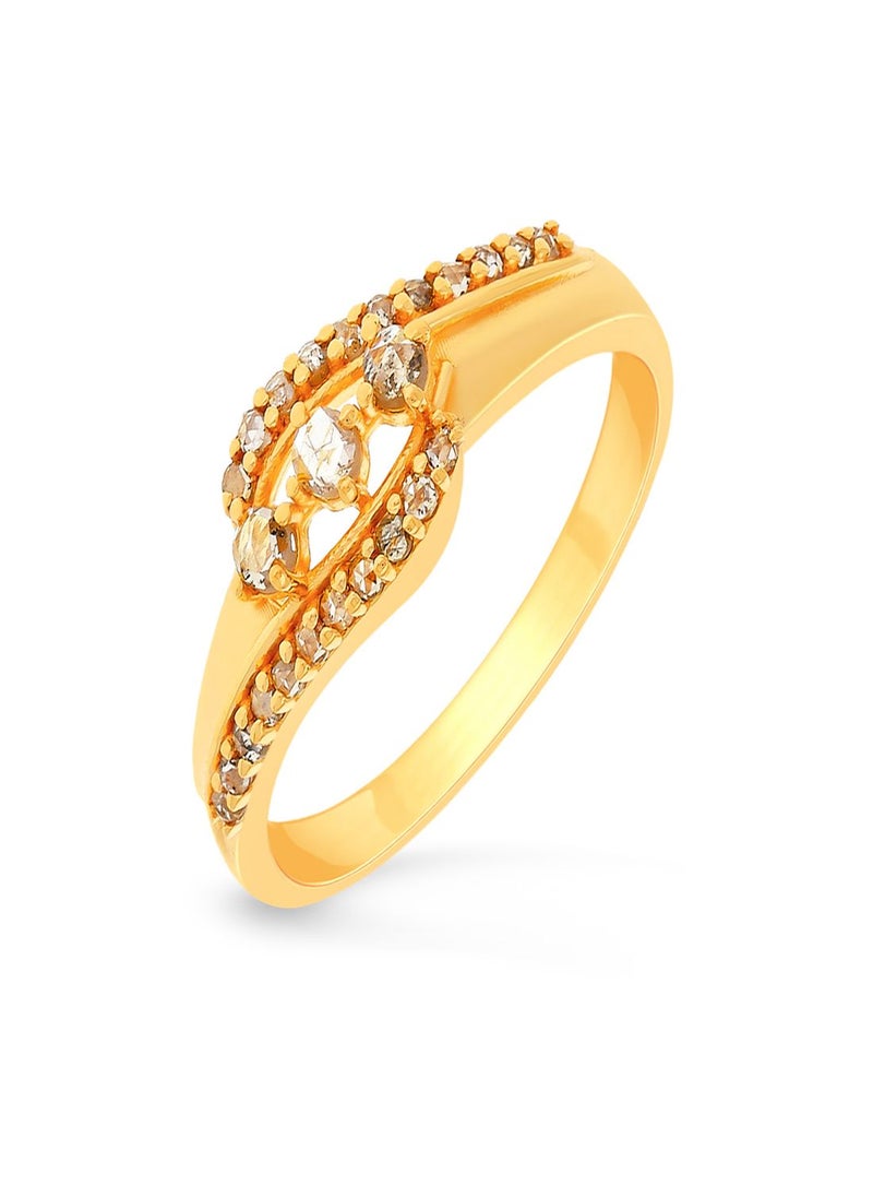 Malabar Gold and Diamonds 22 Carat 916 Purity Uncut Diamond Ring EGNPRE474RN1 for Women  - Image 1