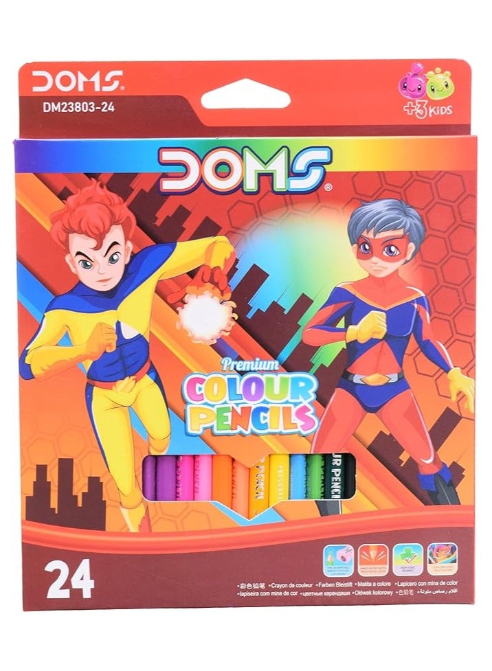 دومس الوان خشب 24 قطعة - متعددة الالوان / متعددة الاشكال - Image 1