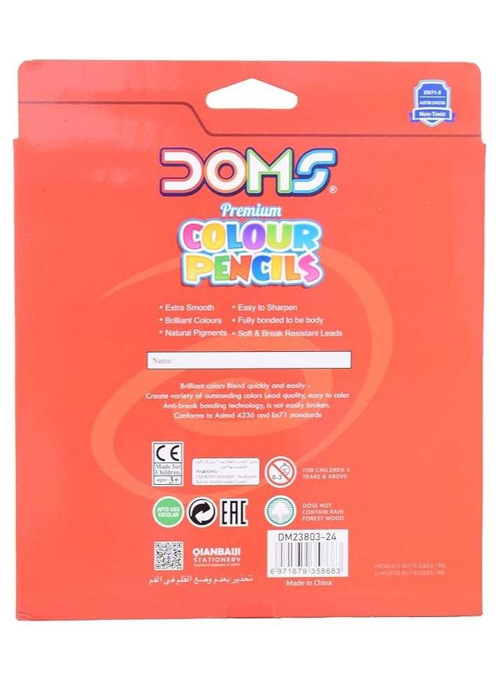 دومس الوان خشب 24 قطعة - متعددة الالوان / متعددة الاشكال - Image 2