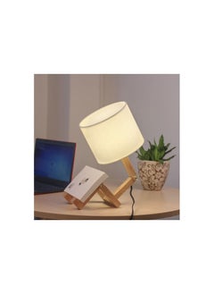 Daamudi Wooden Stickman Table & Desk Lamp, By Daamudi  - Image 3