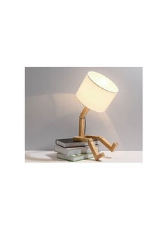 Daamudi Wooden Stickman Table & Desk Lamp, By Daamudi  - Image 2