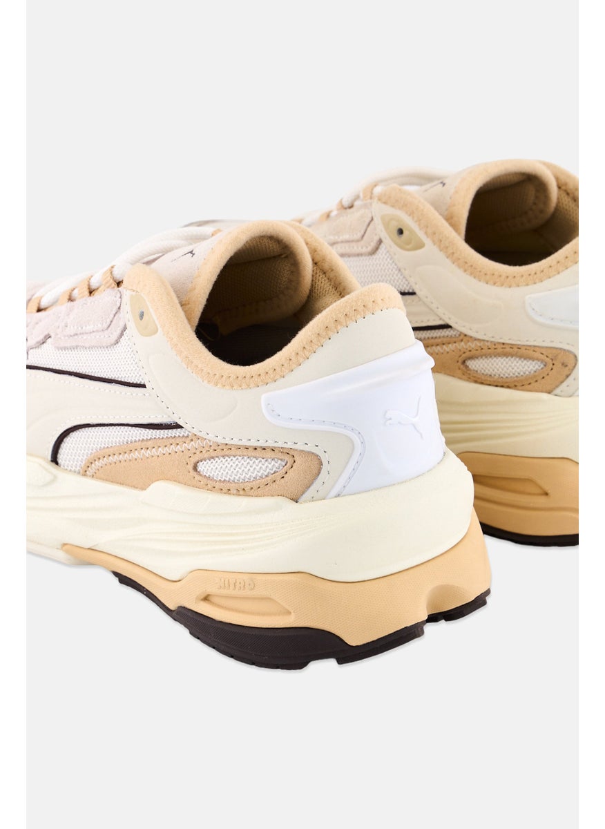 PUMA Kids Boy Extent Nitro Lace Up Outdoor Shoes, Cream  - Image 2