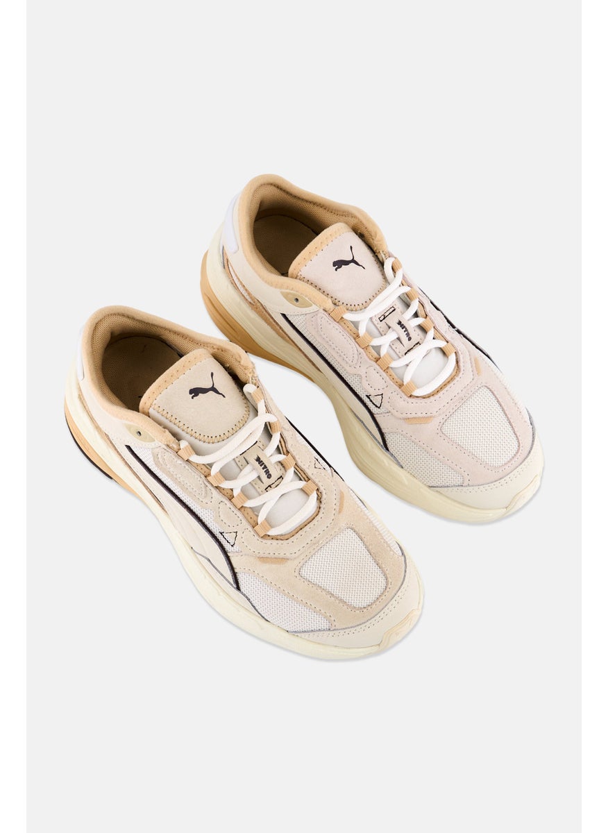 PUMA Kids Boy Extent Nitro Lace Up Outdoor Shoes, Cream  - Image 4