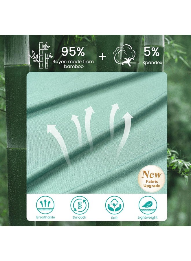 LILBESTIE Rayon Made From Bamboo Sleep Sack, 0.5 Tog Wearable Blanket Baby, Sleep Sack 6-12 Months For Spring And Summer, Green - Image 2