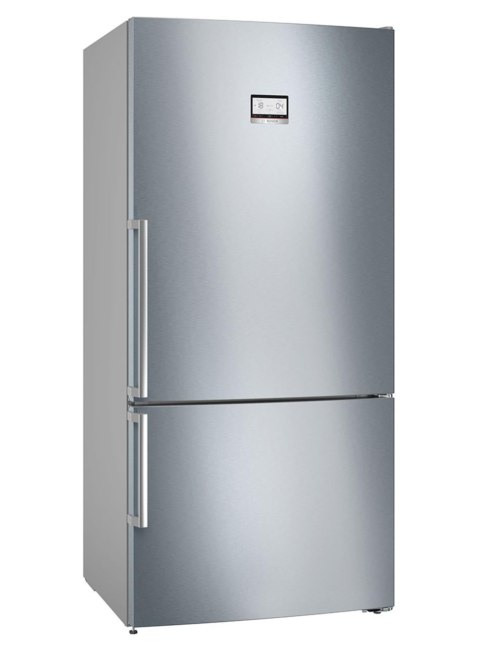 Series 6 Free-Standing Bottom Freezer Refrigerator 682 Liters,186 x 86 cm, Stainless steel (with anti-fingerprint), KGN86AI31M, 1 Year Manufacturer Warranty 682 L 100 W KGN86AI31M Stainless Steel
