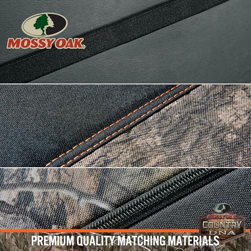 Mossy Oak Low Back Camo Full Size Bench Seat Covers, Universial Fit, Fit Most Rear Seats - Made with Premium Rip-Stop Oxford Fabric - Official Licensed Product - Image 4