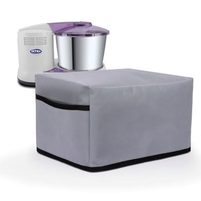 Ultra Dust Proof Water Resistant Kitchen Wet Grinder Cover for 2 Litre Table Top Ultra Perfect S | Ultra Perfect Plus Grey - Image 1