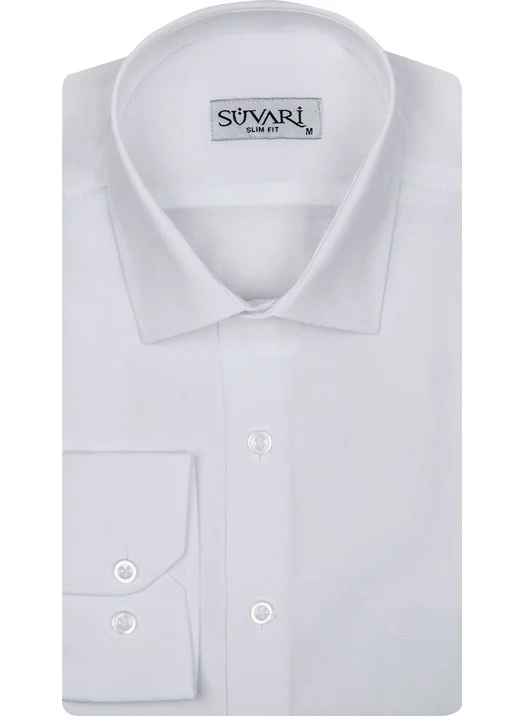 Süvari Suvari Slim Fit Filafil Men's Shirt