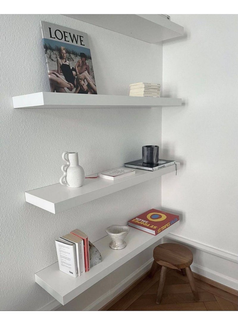3-piece decorative floating shelf set