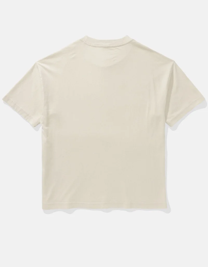 امريكان ايجل تي-شيرت فضفاض مزين بطبعة شعار الماركة