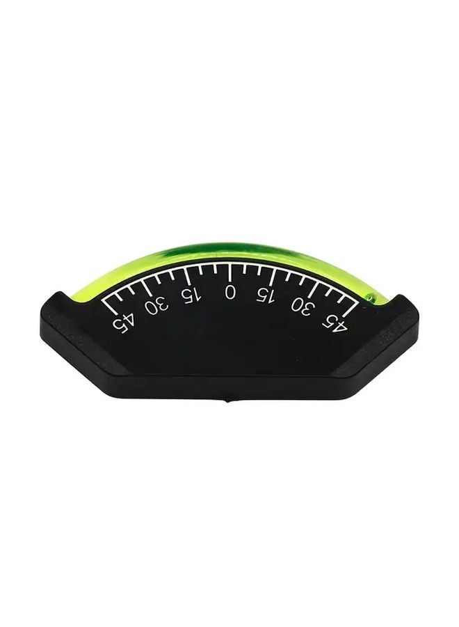 1pc Stick On Leveling System ABS Plastic Inclinometer Green Bubble Level Tool - Image 5