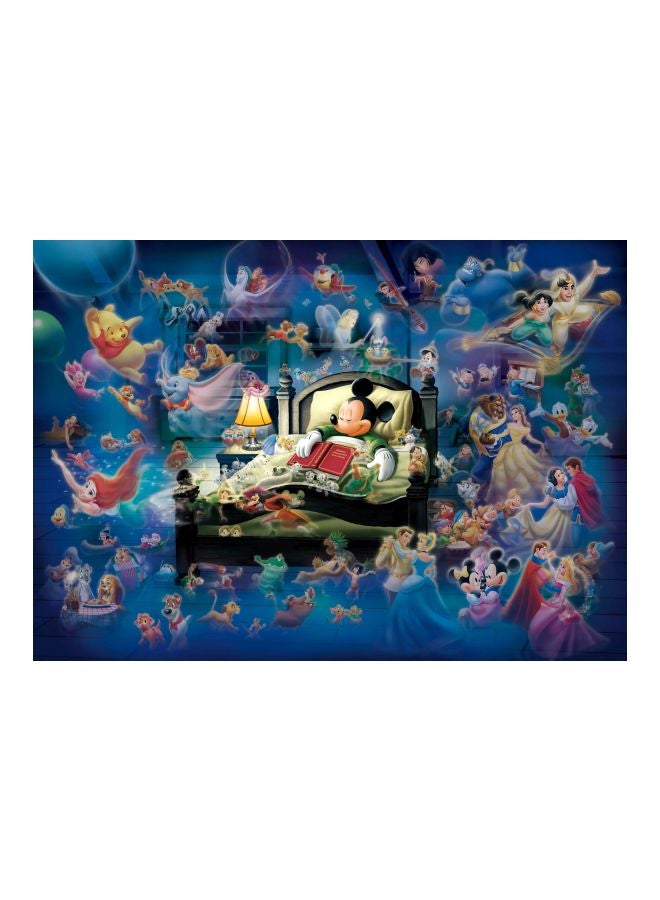 Tenyo Disney Mickey's Dream Fantasy Glow in the Dark Jigsaw Puzzle (500 Piece) - Image 1