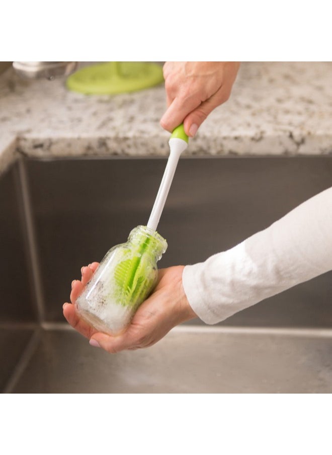 Innobaby - 2In1 Silicone Bottle Brush Green - Image 1