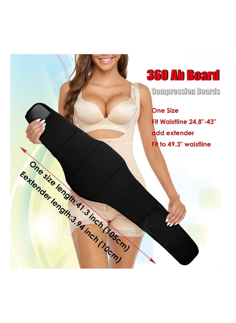 KASTWAVE Tabla Abdominal, Lipo Foam, 360 Ab Board, Post Surgery Lipo Foam, Compression Boards for Liposuction, After Liposuction Abdominal Tummy Tack, Belly Ab Foamboards Under Compression Garment - Image 3