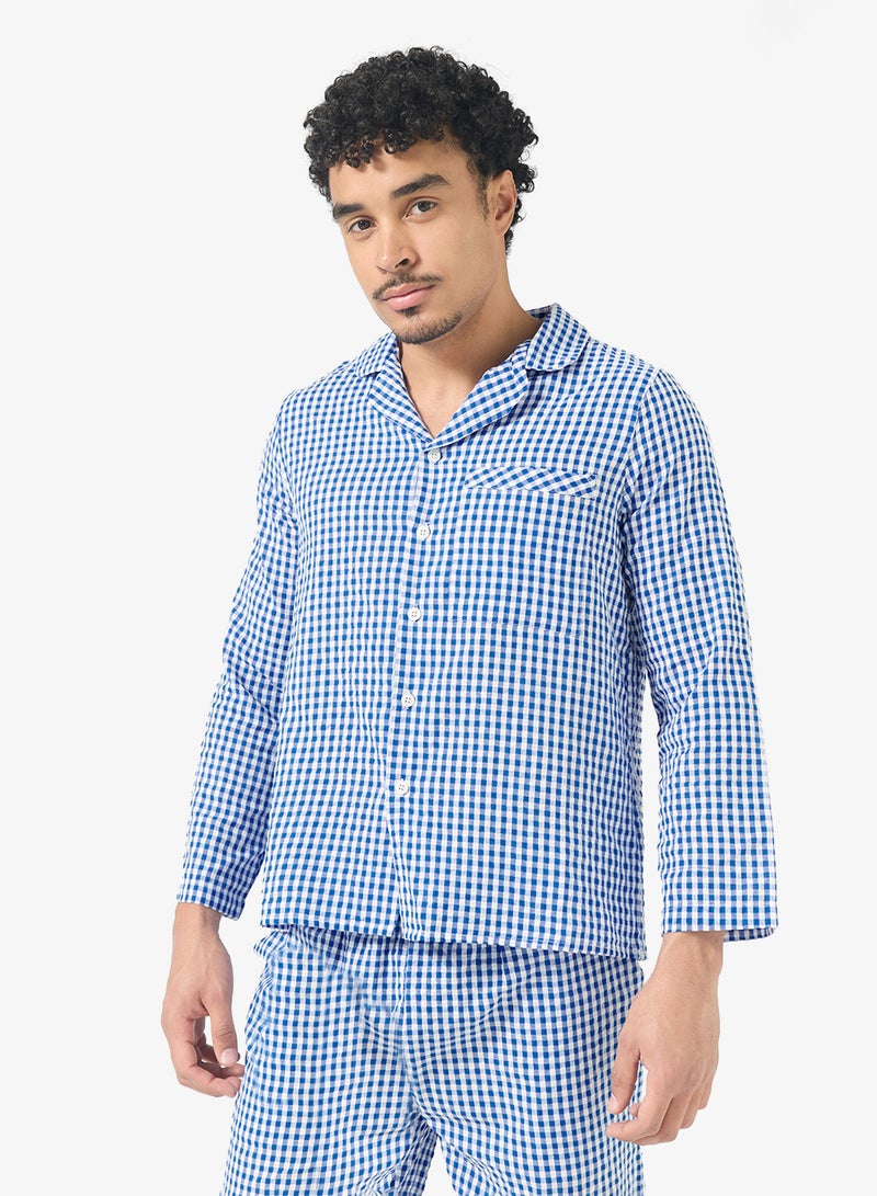 Robert Wood Nightwear Shirt & Pants Set - Image 3